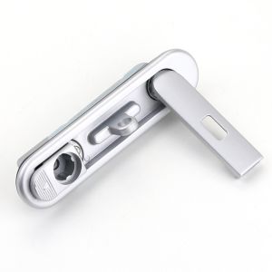 Zinc Electrical Cabinet Door Lock , High Security Door Locks With Swing Handle