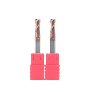 8mm Dia 8*20*8*60 TiAISiN Coated 2 Flutes Flat Carbide End Mill For Carbon Steel Alloy Steel Cast Iron