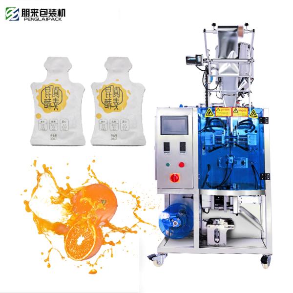 Compact Pneumatic Irregular Pouch Packing Machine for Sauce Liquid Gel