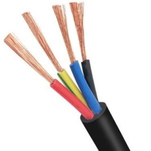 Cheap 4*6 SQMM Electrical Control Cable RVV 300V/500V Flameproof CU Core for sale