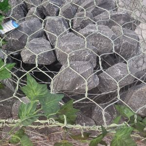 2x1x1m Galvanised Gabion Baskets Hexagonal Soil Retaining