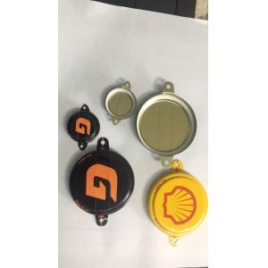 Cheap Custom Tab Seal, Tri-Sure, Thread Cover, Vat Flange; Color Printing Can Be Customized According To Customer Requireme for sale