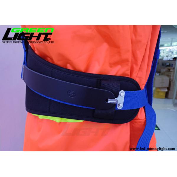 Super Wear Resistant Nylon Miners Belt With Shoulder Back Waist Support Reflective Strips