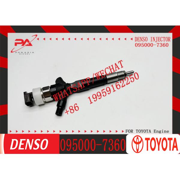0950007360 Diesel Fuel Injector 095000 7360 095000-7360 Heavy Truck Injector 23670-30210 23670-39295 For Toyota