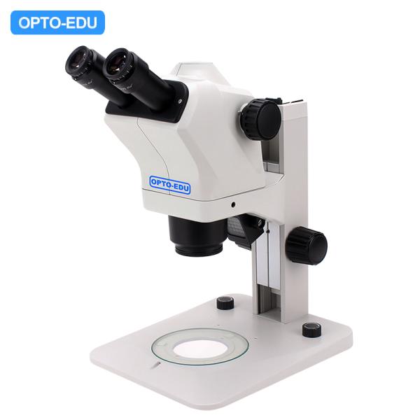 Quality OPTO-EDU Stereo Microscope with Large Zoom Lens 0.6x-5.5x, Zoom Ratio 1:9.1, and 125 mm Working Distance for Life Sciences & Industrial Inspection wholesale