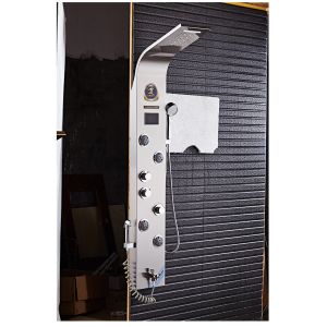 China Multi Colored Head Bathroom Shower Panels L120 X W22 X T7cm Size on sale