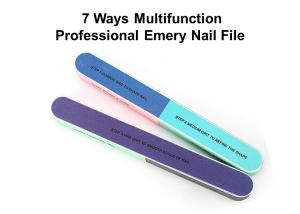 Cheap Emery Material Disposable Nail Files Buffing Block For Nail Art Learner for sale
