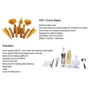 White Sugar 5400 Cones/H Ice Cream Production Machine