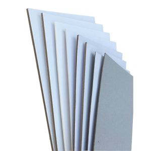 China Hot Sale Recycle 02Mm-5Mm Coated Duplex Paper Board With Grey Back For Carton Box In Roll Paper on sale