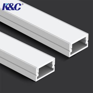PMMA Cover Square Led Aluminium Profile T3 Temper Sandblasting