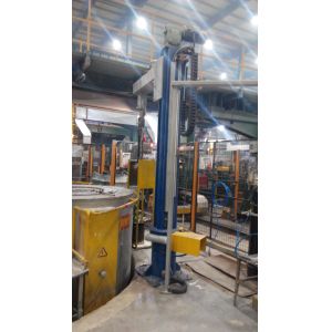 Fixed Type Rotary Degassing Unit 600 Rpm Adjustable Graphite SIC