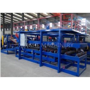 PPGI Coil Steel Roll Forming Machine , Electrical Roof Tile Roll Forming Machine
