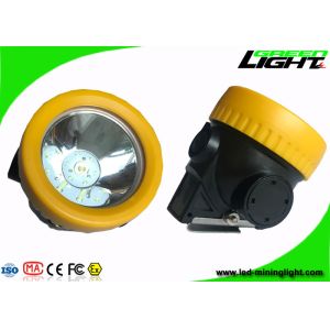 Water Proof LED Cordless Mining Lights Yellow / Black Color ABS Material 4000