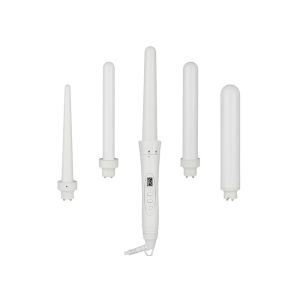 Cheap Magic Interchangeable Curling Iron Set , Ceramic 5 In 1 Curling Wand Set for sale