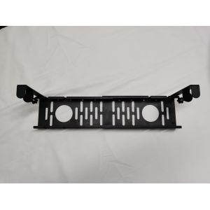 Under Desk Cable Tray Basket for Wire Management Sturdy Metal Clamp Design for