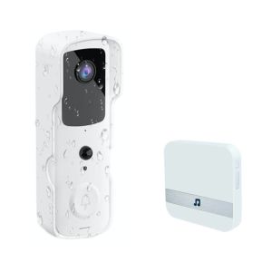 2.4G Smart Hd Wifi Security Doorbell Camera With Chime Night Vision Two-Way