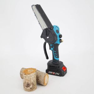 Cheap Mini Chainsaw Cordless 6-Inch Upgraded Oil System High Torque Motor Tool Handheld Small for sale