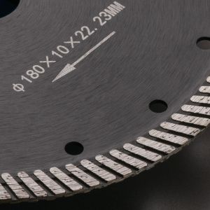 Diamond Turbo Saw Blade for Cutting Asphalt Ceramic Granite Marble Stone