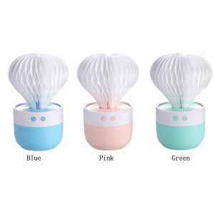 Mini Humidifier 7 Color Night Light Ball Cactus Air Humidifiers USB Desktop