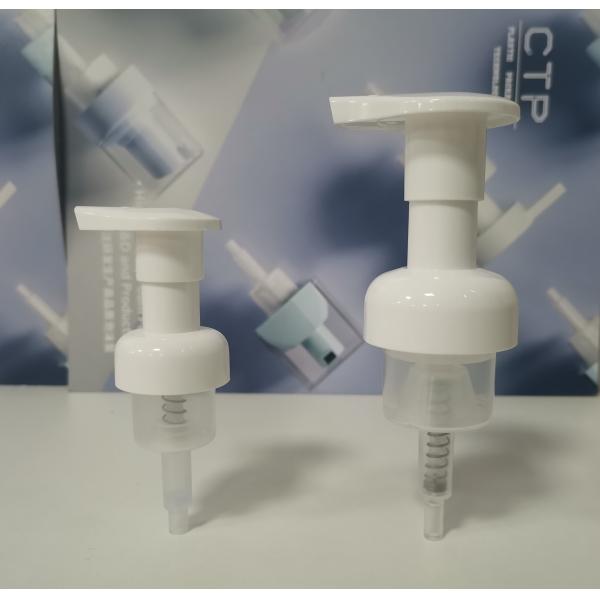 Plastic Mini Foam Pump WithOutside Core For Precise 0.4cc Dispensing Left-right/clip Lock