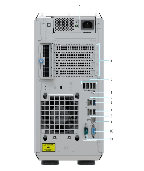 Intel Xeon 4U Rackmount EMC Dell Poweredge Server T350 600W
