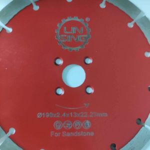 Segmented Teeth Cutter Disc for Dry Cutting of Sharpness Diamond Tool Sandstone