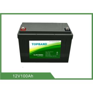 Durable Lithium Battery 12v 100ah , Lifepo4 Rechargeable Battery High Security