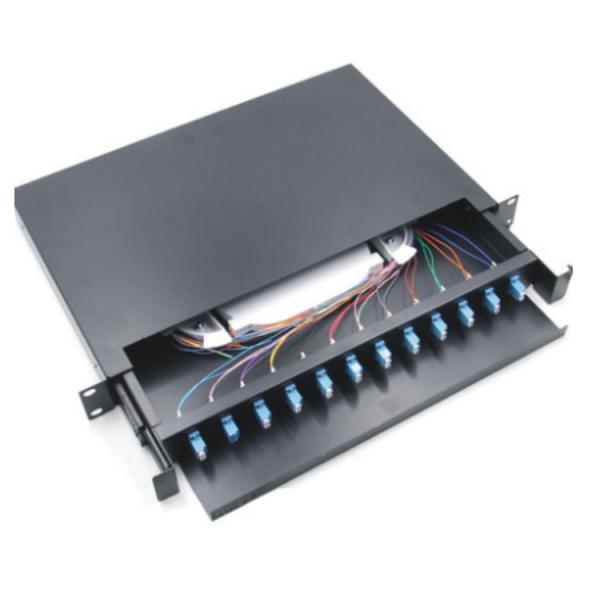 Quality Light Weight ODF Fiber Optic Drawer SC 12 To 144 Core Easy Operation wholesale