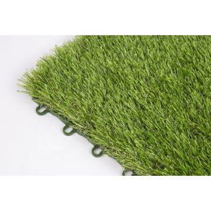 Suspension artificial grass tile Turf puzzle artificial grass