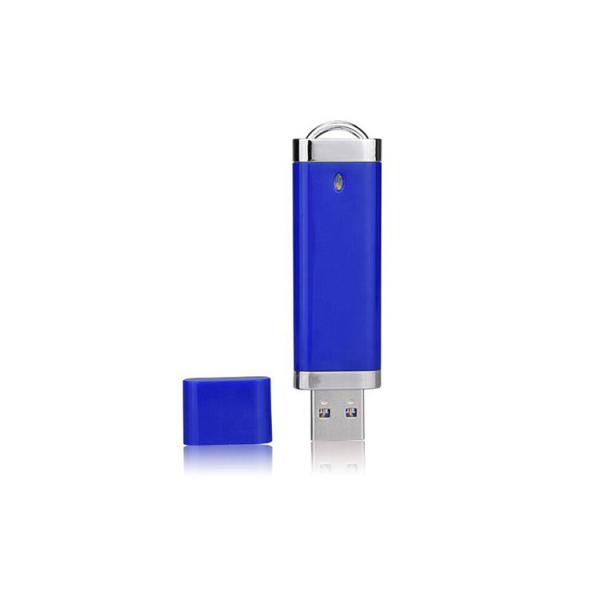 Quality Plastic 16G 2.0 USB blue color with customized logo and package from show life brand wholesale