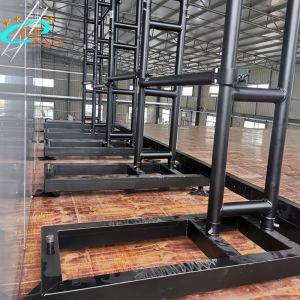 new arriving portable led screen outdoor stage truss ground support frame