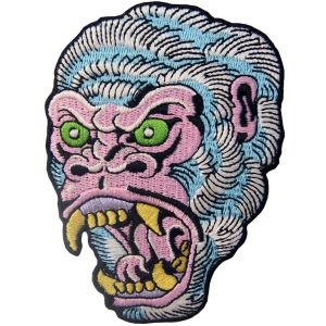 Orangutan Patch Embroidered Animal Patches With Iron On Backing