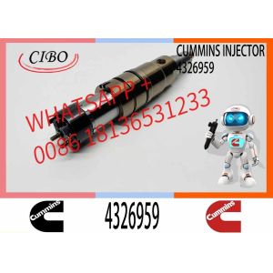 Genuine Cummins diesel engine 4326959 ISZ QSZ Injector 4326959 1881565 2031835