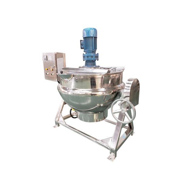 Automatic Industrial Electric Heated Cooking Mixer Machine For Peanut Candy