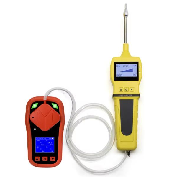 Industry Portable Gas Analyzer with External Sampling Pump Digital Charging