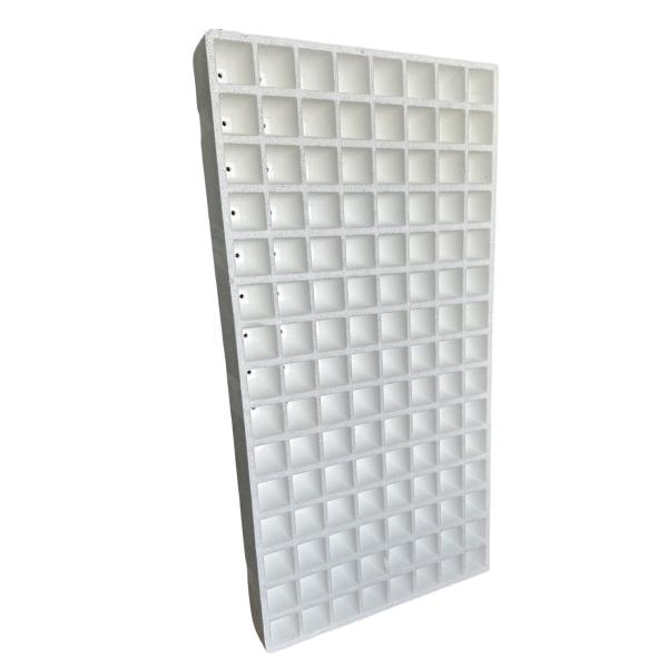 Durable EPS Flower And Fruit Tree Cultivation Seedling Plate Foam Seedling Plate