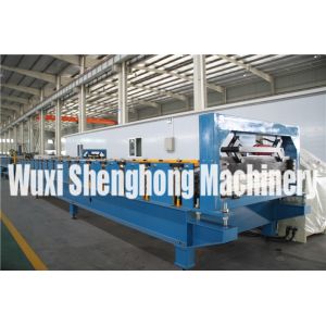 Trapezoidal Roof Wall Panel Cold Roll Forming Machine PLC Controlling