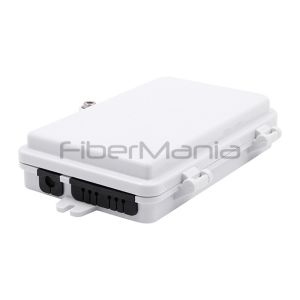 Full Loaded 4 Port SC Simplex Type Plastic Housing Fiber Optic Termination Box