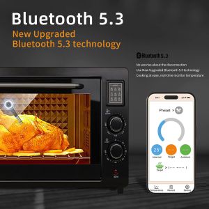 Waterproof Fast Charging BBQ Food Thermometer Wireless Digital Meat Thermometer