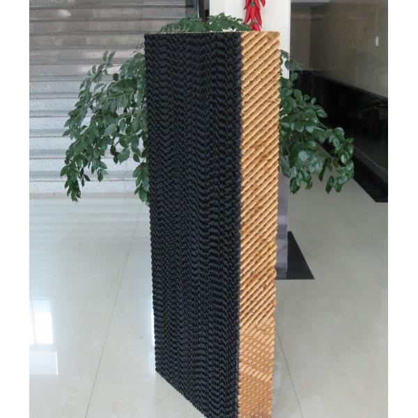 Quality Poultry farm evaporative cooling pad with black/green/yellow coating wholesale