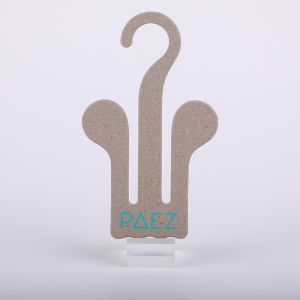 Custom Size Cardboard Shoes Hangers FSC Approval Sportswear Hangers Free Samples