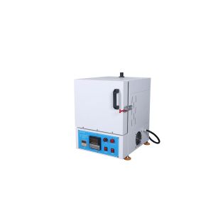 1200 Degree Temperature Rubber Testing Machine , Ceramic Fiber Muffle Furnace