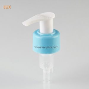 China Custom Color A Type Cap Plastic Lotion Pump with Oxidation Prevention and Customized Printing on sale