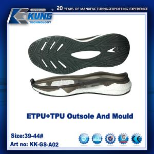Non Slip EVA Outer Sole Waterproof TPU Rubber Traction Outsole
