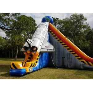 Giant Inflatable Space Shuttle Kids Inflatable Water Slide Super Pressure