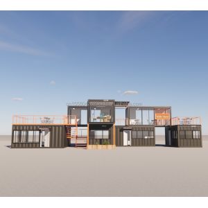 Affordable Beautiful House with Walls Multiple Combinations of 20ft Prefab Home