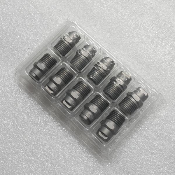 Zoomlion Road Sweeper High-Pressure Nozzle - 316 Stainless Steel, 50° Fan-Shape Flow for Sanitation Vehicles