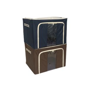 Waterproof Large Collapsible Fabric Storage Bins Stackable Ultralight ISO9001