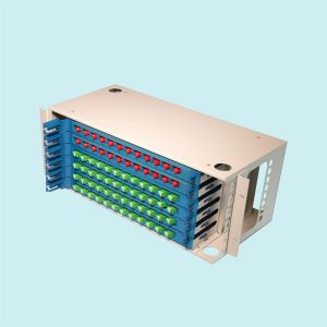 Optical Distribution Frame Fiber Optic Patch Panel 12/24/48/72/96 Core Rack Mout