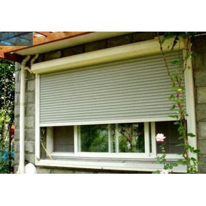 0.3mm Slat 30 Pa Watertightness Automatic Window Shutters